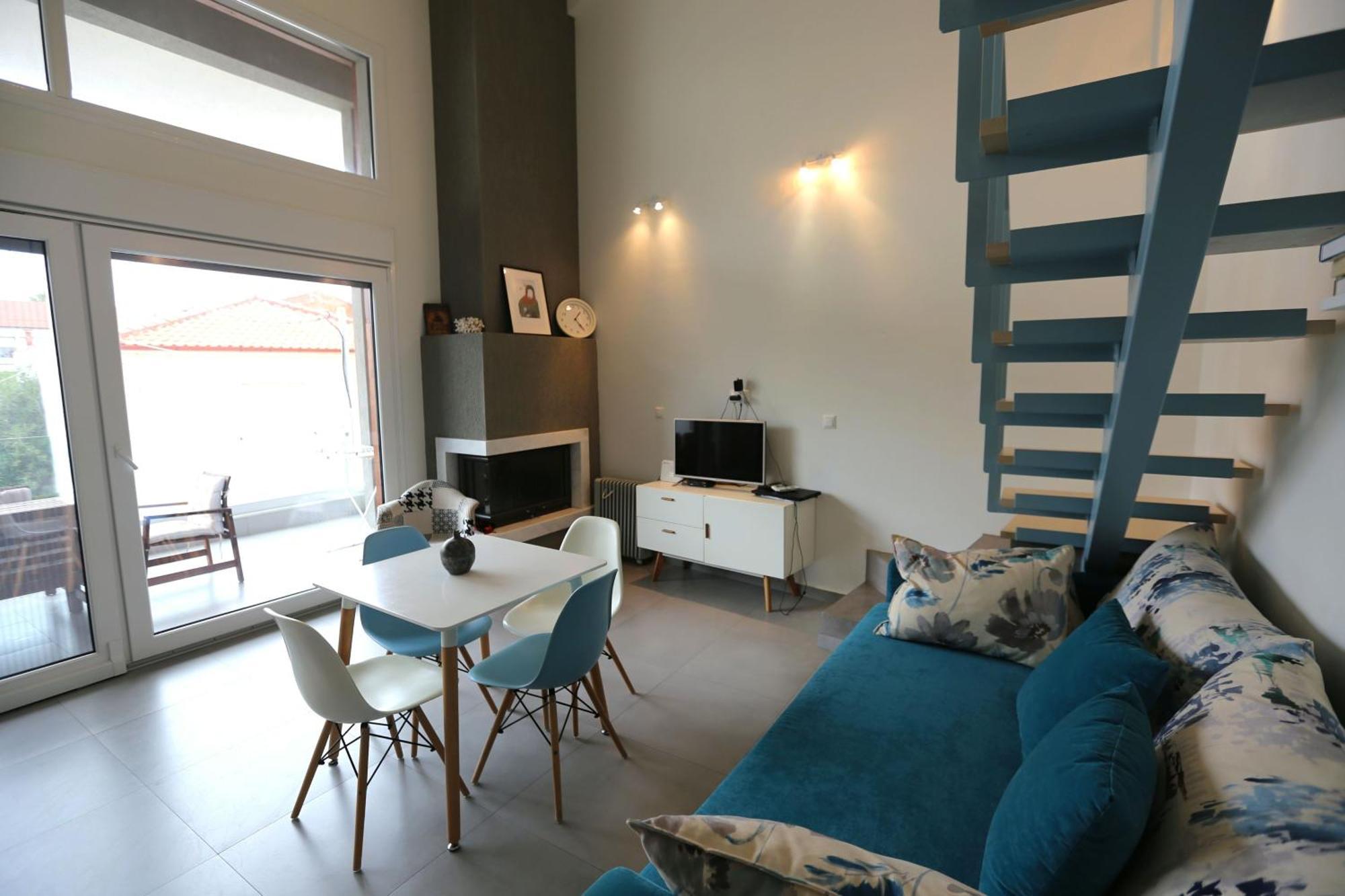 Aleksia Seaside Deluxe Apartment Πευκοχώρι Εξωτερικό φωτογραφία