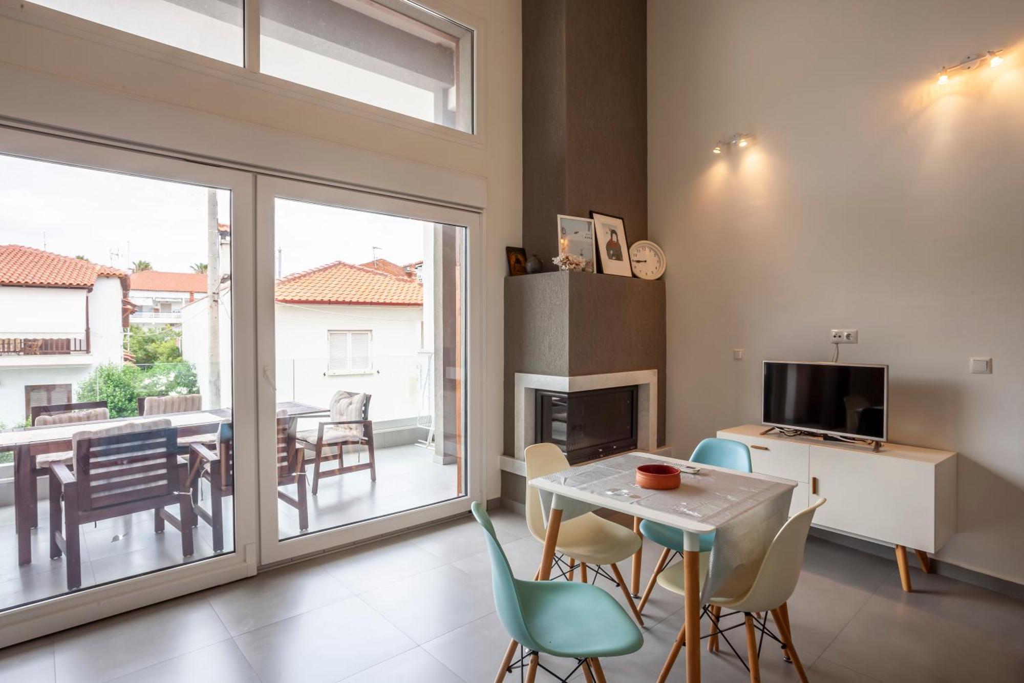 Aleksia Seaside Deluxe Apartment Πευκοχώρι Εξωτερικό φωτογραφία