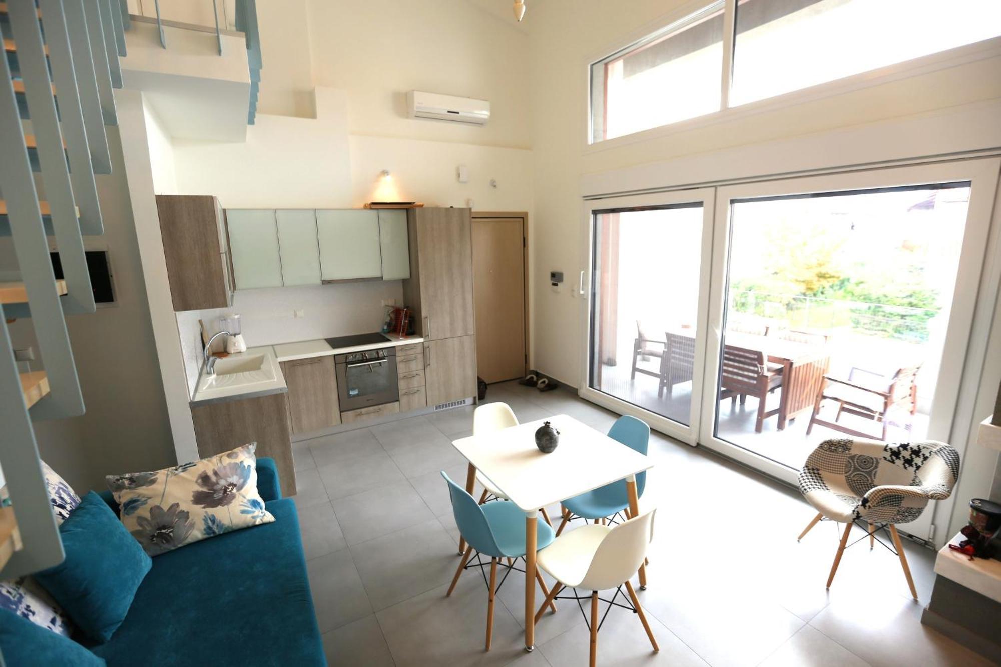 Aleksia Seaside Deluxe Apartment Πευκοχώρι Εξωτερικό φωτογραφία